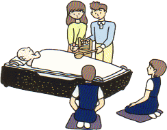 逆さ水の儀のイラスト